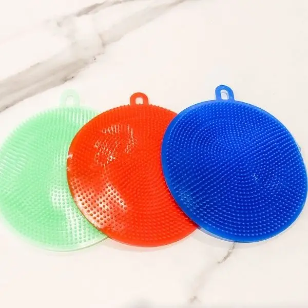 Ready Limited Silicone Scrubber Pad Sponge for Makeup Brushes Dishes Facial Scrub