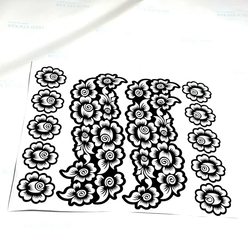 Henna Temporary Tattoo Stencil - Single Item, Backhand Designs, Finger Designs (Beauty & Personal Care Skincare Tool), Finger Art, Sparkly Glitter, Better Adherence, Cleaner Design