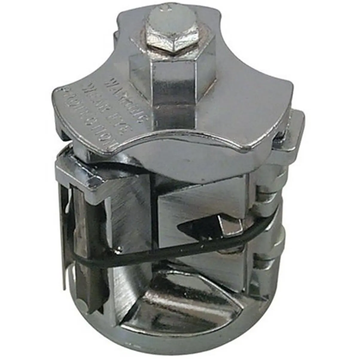 Carbide Cylinder Ridge Reamer with Carbide Bit, 2-11/16"-5-5/16" Range, Spring Loaded Stabilizer, Easy Turning, Contour-Following Fit, Chatter Minimization, Offset Jaw Guides for Industrial Mechanical Hardware Operators