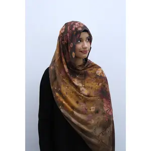 Autumn Copper Swirl Modal Hijabs