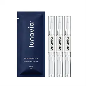 【1 Pack of 3】Lunavia Antifungal Pen, UNDECYLENIC ACID 25% - Most of Athlete‘s FootJock Itch and Ringworm