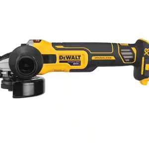 DEWALT 20V MAX XR Cordless Brushless 4.5 in. Slide Switch Small Angle Grinder with Kickback Brake (Tool Only)