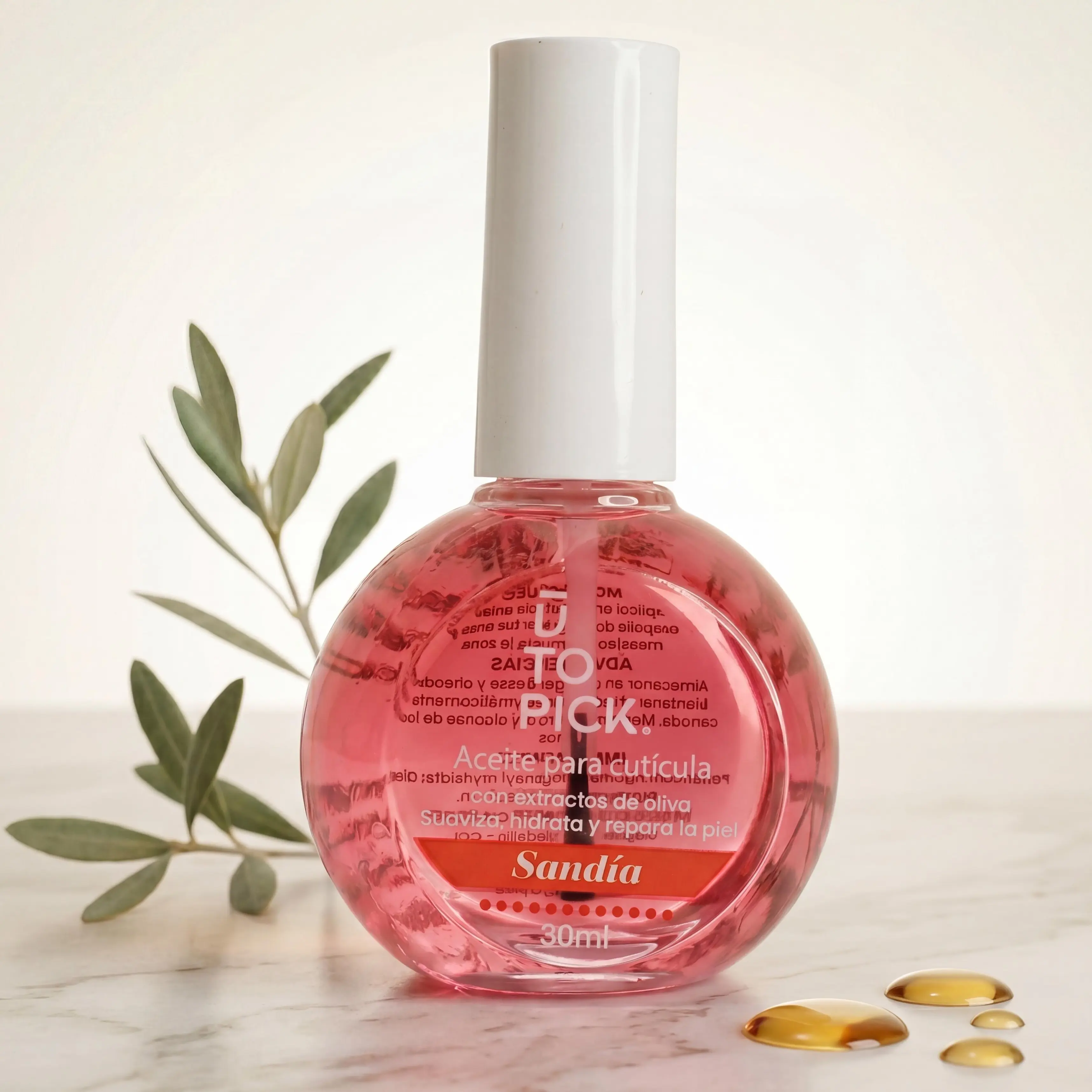 UTOPICK Cuticle Oil with Olive Extracts – Natural Hydrating & Repairing Nail Care Oil for Dry Cuticles | 30ml