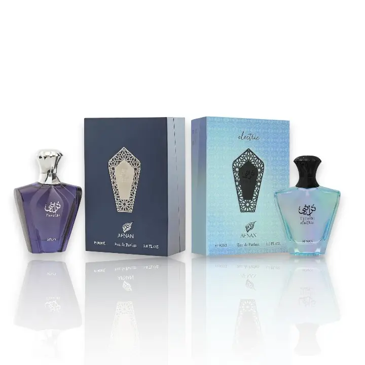 Oudlash Bundle | Afnan | Turathi + Turathi Electric | Eau De Parfum | Unisex Fragrance | 90 ml-3.4 oz |  Amber & Musky Notes