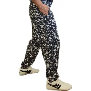 Skulls Baggy Weightlifting Workout Gym Pant
