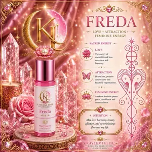Kaylumi ÈRZULIE FREDA LUMINATION OIL Sacred Love & Beauty Ritual Oil  for Radiant and Spiritual Harmony Blend Floral