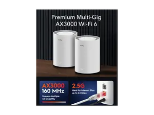 Cudy M3000 Whole Home Mesh White Cudy M3000 Whole Home Mesh White