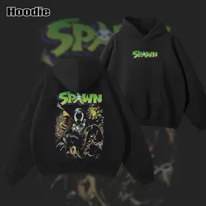 Spawn Double Printed Oversize Lightweight Acid Washed Tee TV Show Graphic Top Cotton Gift T-Shirt For Comic Lover, Gift T-Shirt For Movie Lover hoodie