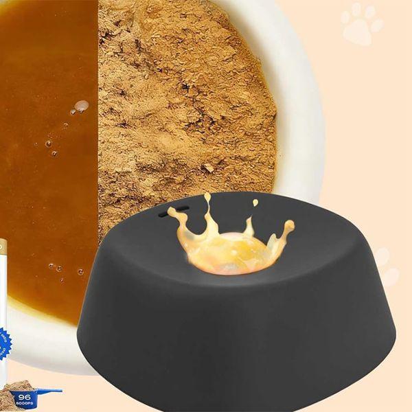 Slow-feeding Bowl for Dogs with Built-in Rollers Prevents Overflow Holds Bone Broth Easy to Lick Multifunctional Puppy Yogurt Feeding Bowl for All Breeds Ideal for Nutritional Supplementation