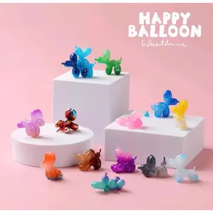 Happy Balloon Dog V2 Mini Bean Series--Blind box open in live--Fashion decorative items/holiday gift