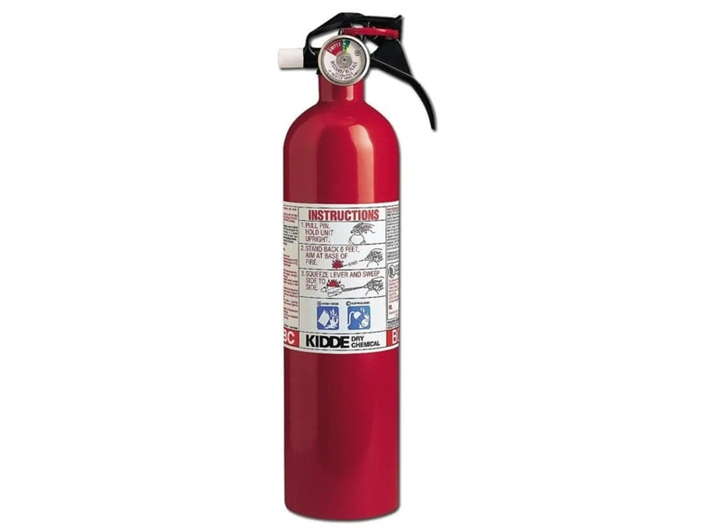 Kidde Safety Dry Chemical Hand Portable Fire Extinguisher Kidde Safety Dry Chemical Hand Portable Fire Extinguisher