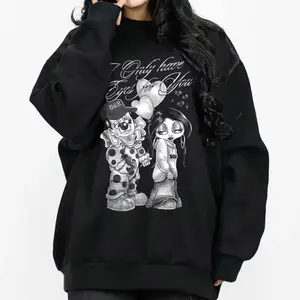 Graphic-Hoodie & T-Shirt – Fool for You, Chicano Clothing, Chicana Art, Cholo Chola Outfit, Cotton Fabric Casual Menswear, Streetwear Hoodie & T-Shirt, Oversized Unisex Pullover, Trendy Urban Fashion Top