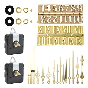 Clock Mechanism Silent Quartz Movement Machine Wall Hands Pointer Set for Replacing Clock Replacement Parts