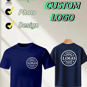 Custom T-Shirts for Men Women, 100% Cotton, Unisex Classic Fit, Personalized Photo Text Graphic Design, Advanced Digital Printing, Soft Comfy Shirts
