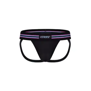Varsity Jockstrap | Neon Black