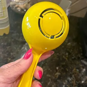 Bright Semi-Circular Rice Spoon, Durable Plastic Kitchen Tool, Cooking Spoons, Kitchenware, Convenient for Flipping Rice Balls, Controlling Portion Sizes, Home