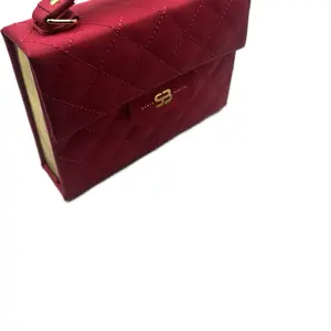 Santa Biblia Cartera con Broche Magnético Compacta RV1960, imit piel fúcsia con asa de mano
