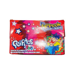 Quipitos Pop Ecuador Candy Milk Caramel Powder Sweet Snack Dulce Ecuatoriano Araupe Flavor 192g