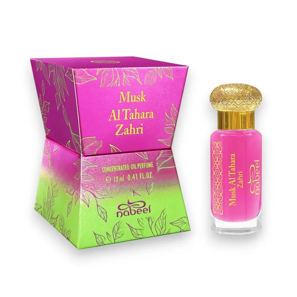 Nabeel | Musk Al Tahara | Zahri | Women's Fragrance | 12 ML | Concentrated Oil | Bergamot - Black currant & Rose Nabeel | Musk Al Tahara | Zahri | Women's Fragrance | 12 ML | Concentrated Oil | Bergamot - Black currant & Rose