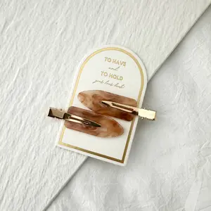 2-Inch Crease Free Hair Clips Set, Latest Trend, Hair Accessory