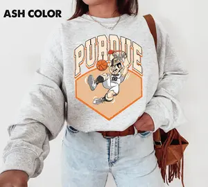 [Sale Up To 45%] Purdue University Crewneck Sweatshirt, Vintage Retro College Game Day Crewneck Unisex, Gift for Fans
