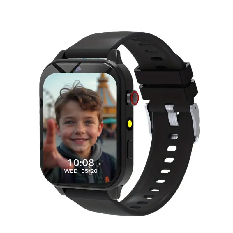 Smartwatch for Boys and Girls, Multifunctional Smart Watch, Step Tracker, Sleep Monitor, 18 Educational Games, Front Camera, Flashlight, Rechargeable Battery, USB Charging, Multifunctional Smartwatches