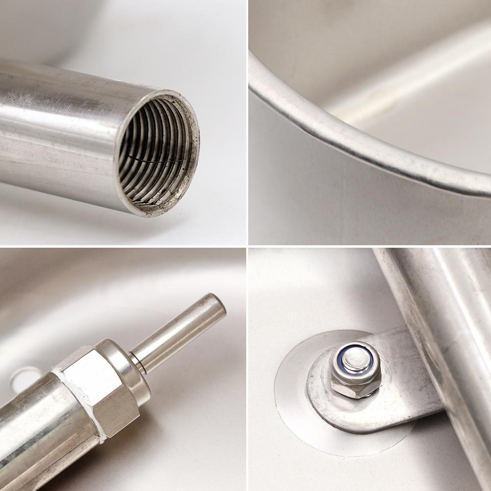 Stainless Steel Automatic Water Bowl Pet Water Dispenser Large Dog Waterer Oval Livestock Water Bowl for Cattle Sheep Horse