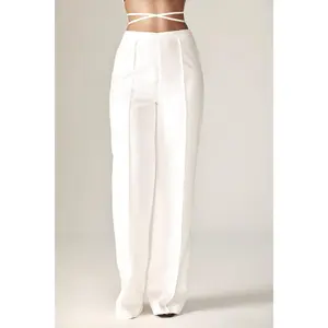 Lena Loose Fit Pants (Off White)