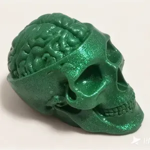 PinkMarlene Food-grade silicone squishy Halloween Skull