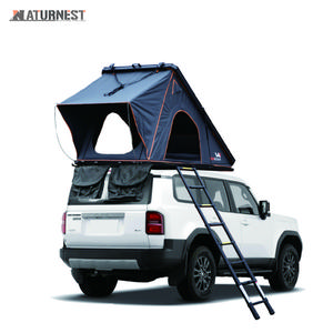 Naturnest Polaris 1 Hardshell Rooftop Tent | 1-Min Setup, All-Aluminum | Universal Fit for Car, SUV & Truck