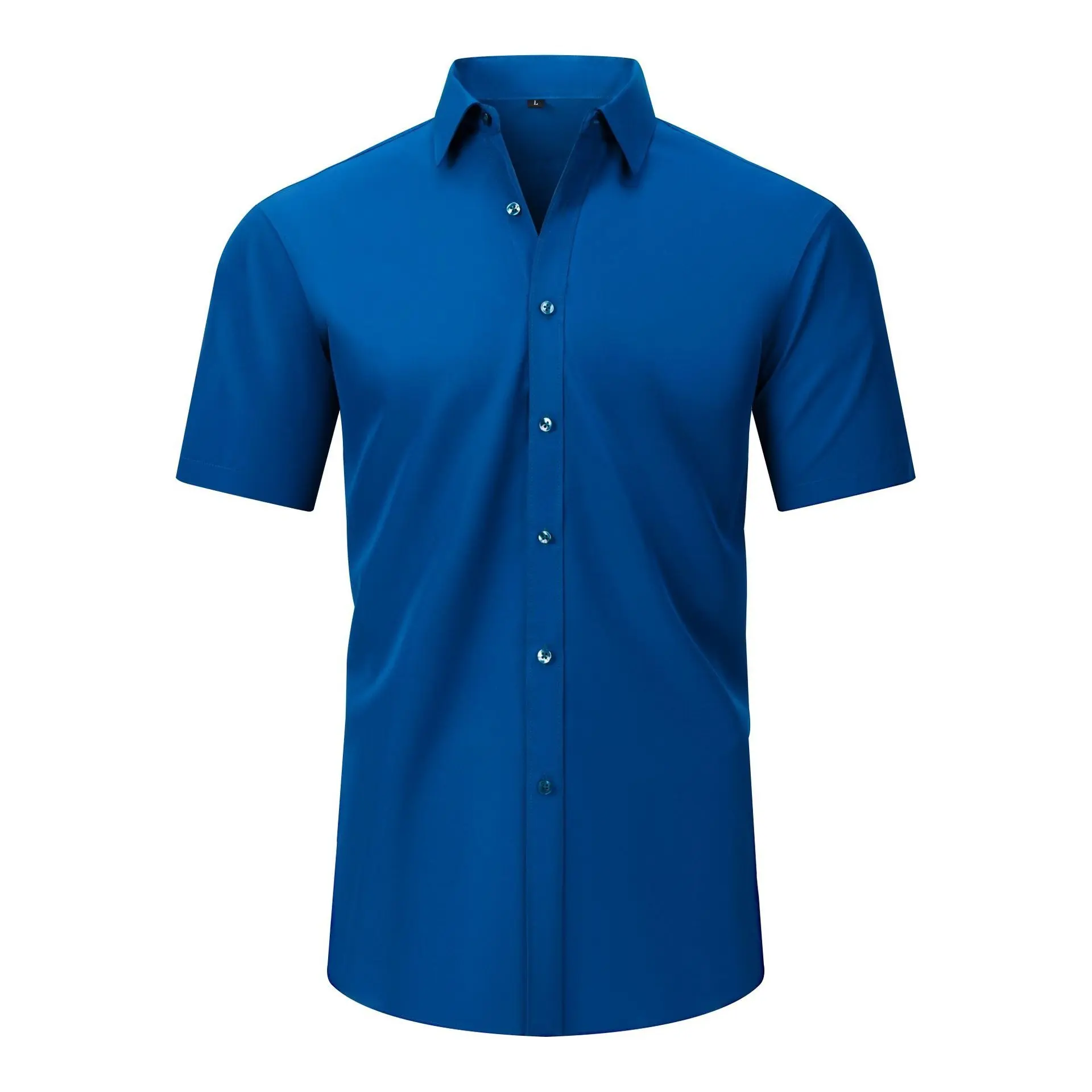 Peacock Blue Short Sleeve
