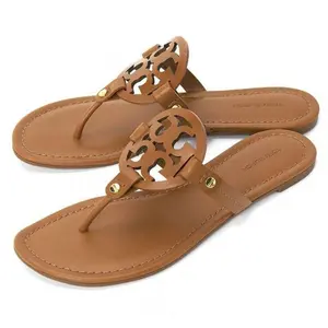 Tory Burch Miller Leather Sandals - Tan 11744-204-