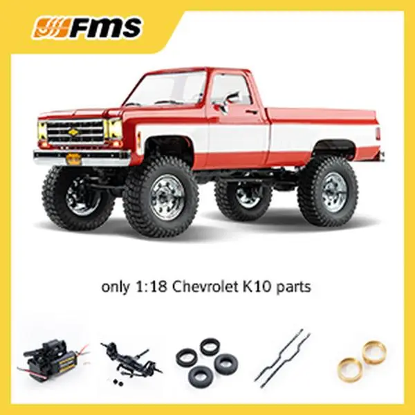 FCX18 K10 Parts (FMS 1:18 FCX18 Chevrolet K10 V2 RTR)