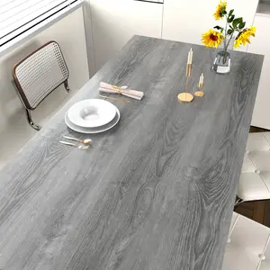 Wooden Wallpaper Roll, Peel & Stick Waterproof Contact Paper, Removable Wood Grain Vinyl for Cabinets, Bedrooms, Kitchen Backsplash