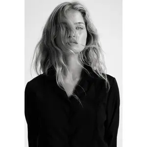 H&M Pintucked pyjama shirt