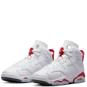 Nike Jordan 6 Retro Red Oreo 384665-162 Youth Fashion Shoes New