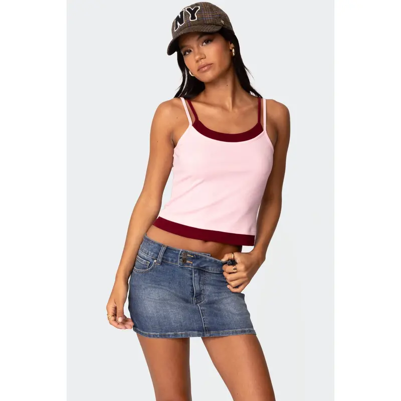 layered tank top outfit - TikTok Shop