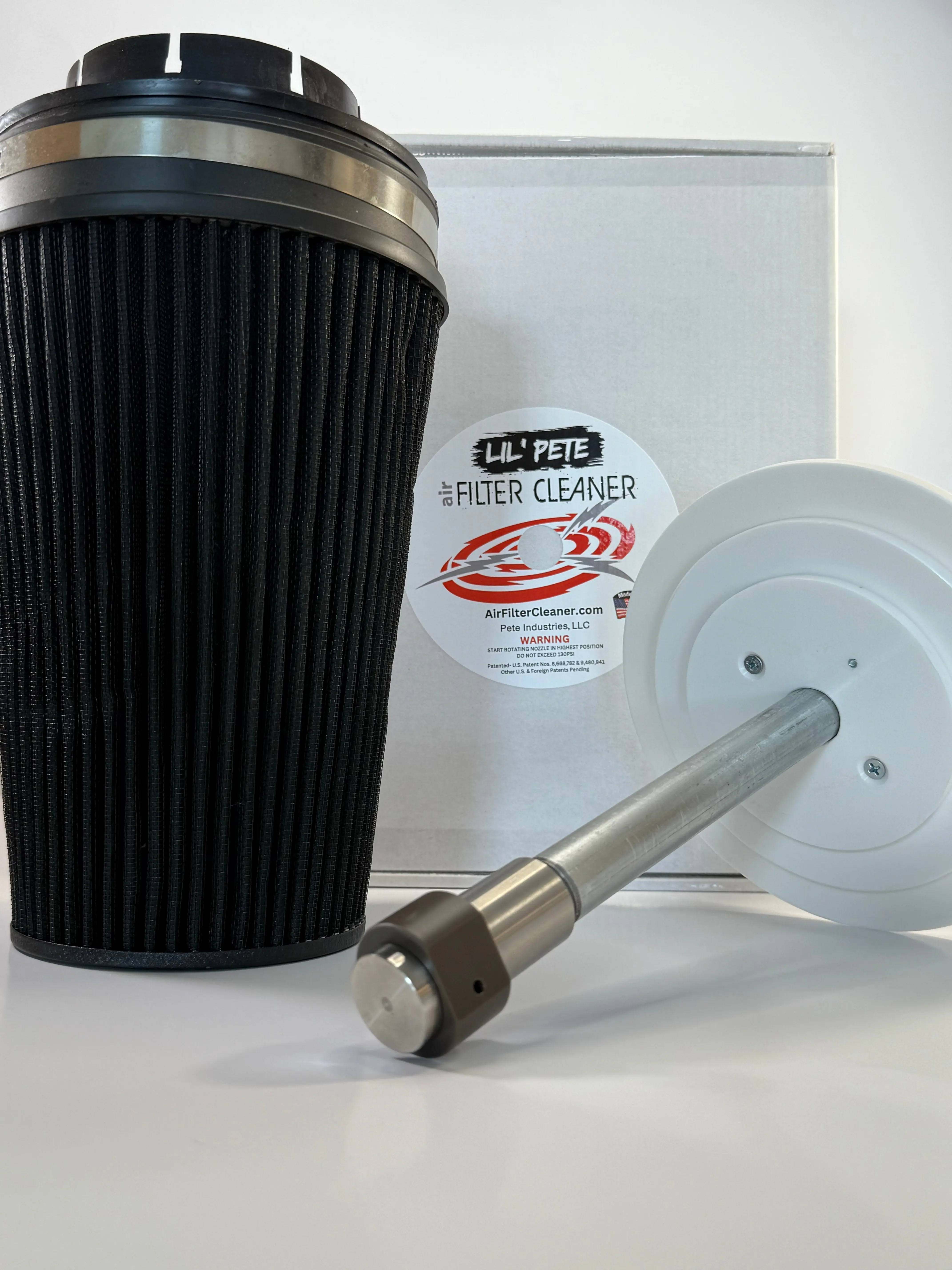 Lil' Pete Air Filter Cleaner Tool Kit Lil' Pete Air Filter Cleaner Tool Kit