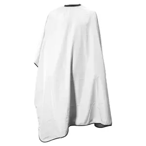 VOCOSTE Professional Solid Color Hair Cut Barber Cape White 1 Pc