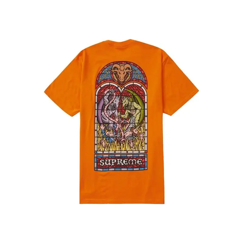 Supreme Men's Worship Tee Orange, from StockX