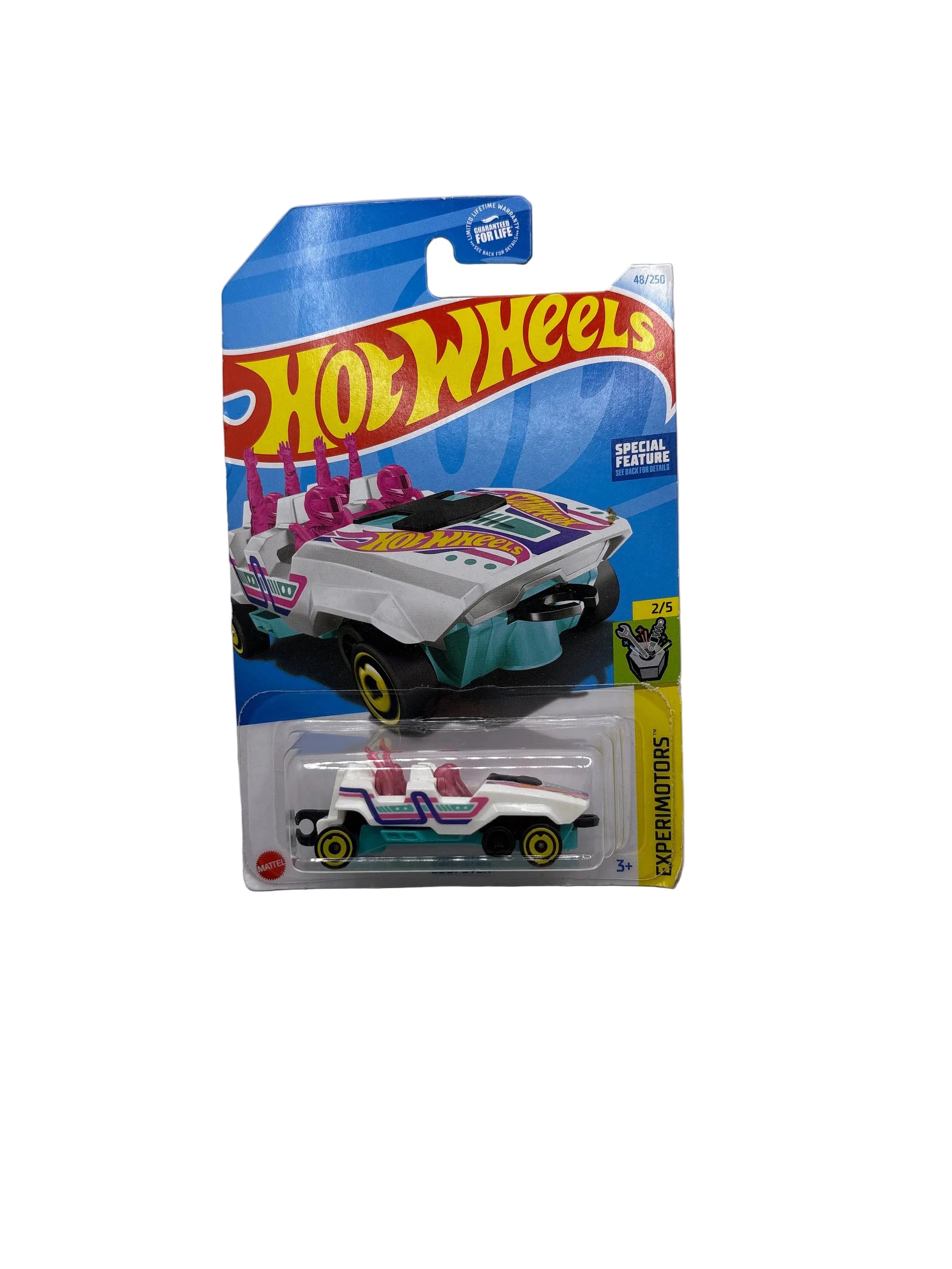 Hot Wheels Loopster Diecast white