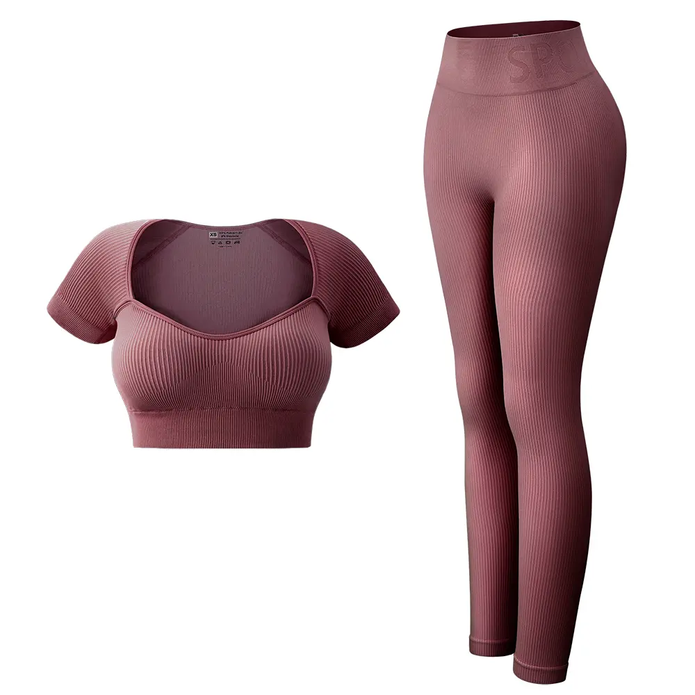 Short sleeve Wine red