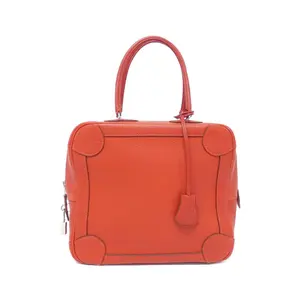 Pre-owned HERMÈS Calfskin Shoulder Bags Hermes Omnibus PM Taurillon Clemence Shoulder Bag