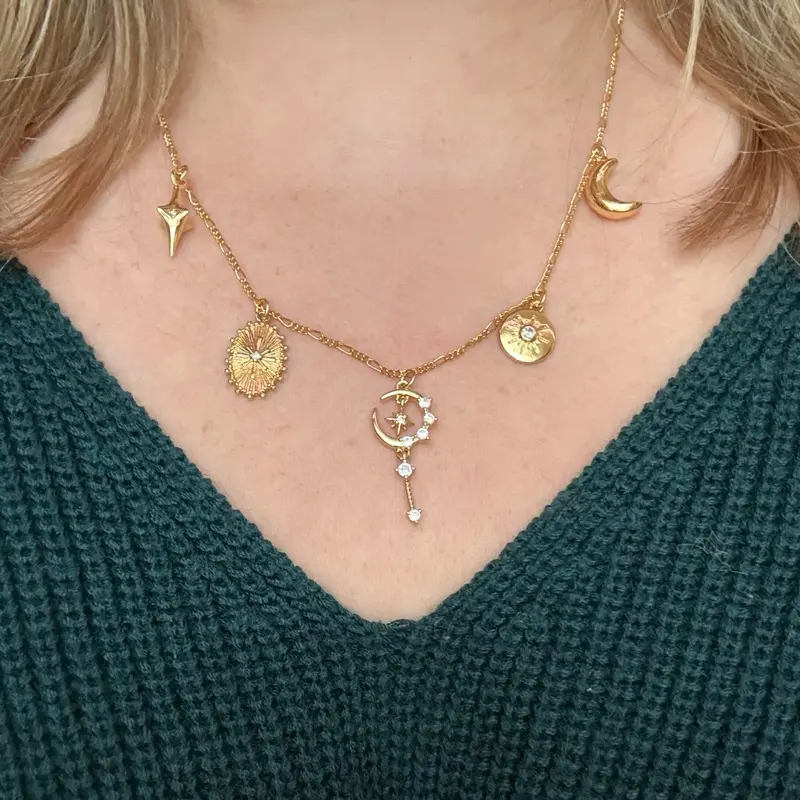 dianechristine signature collection Moonspell Gold-filled