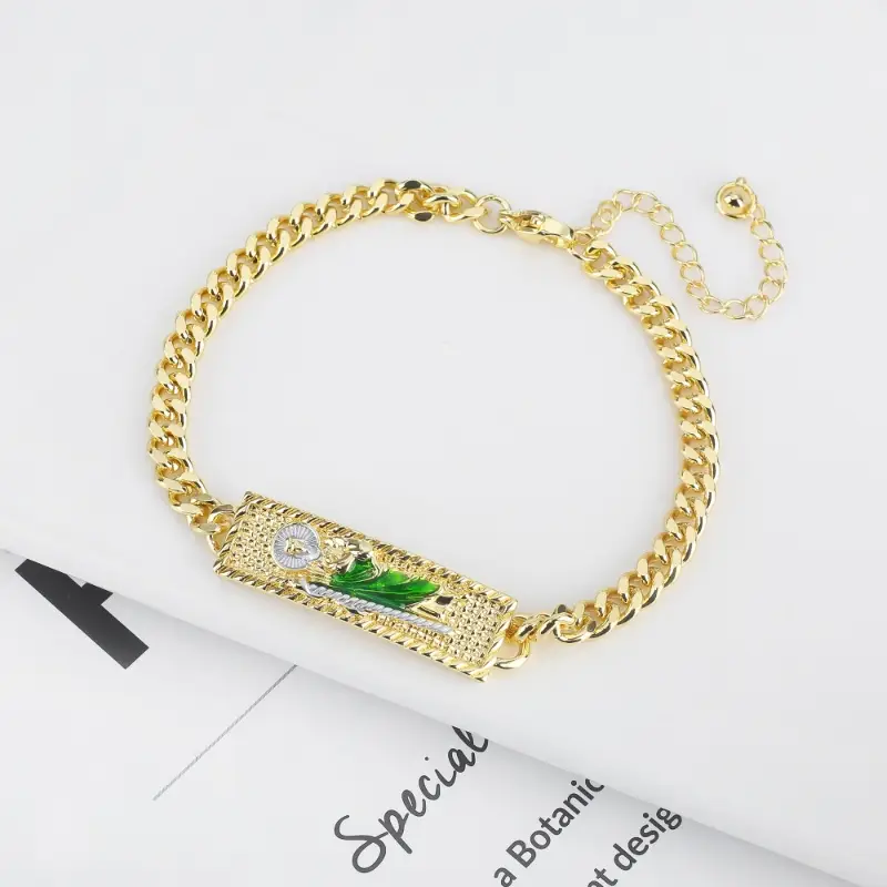 St. Jude Unisex Prayer Bracelet - Adjustable Chain for Religious Protection, Catholic Faith Jewelry Gift for Men/Women, Husband/Wife