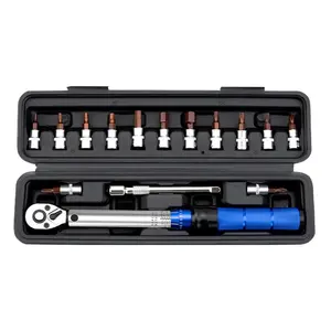 Quick-release Torque Wrench, High Precise Torque Preset Wrenches, 2-24N.m Torque Adjustable 1/4inch Ratchet Wrench, Professional Hand Tool