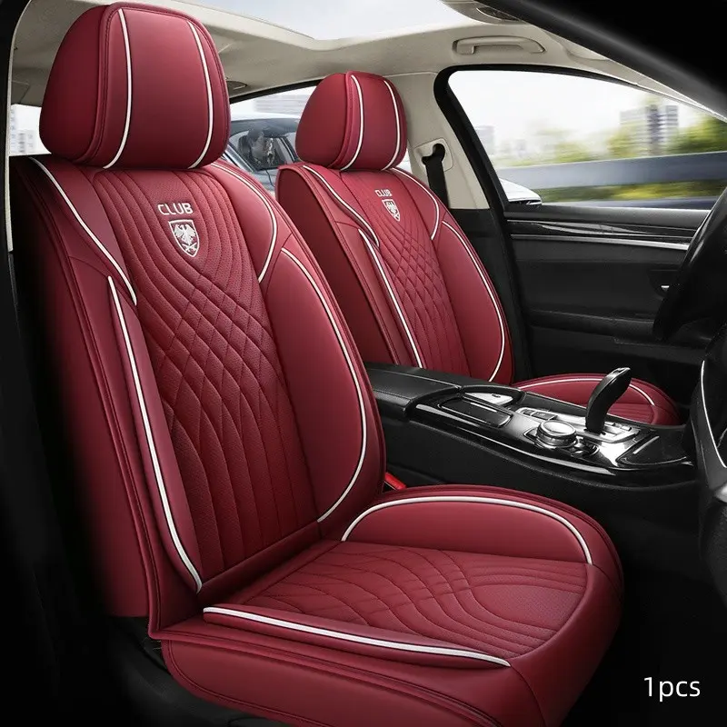 Universal Polyurethane Leather Car Seat Covers, Universal Fit, All-Season Protection, Easy Installation, Durable Construction Seat Protectors for Cars & Suvs