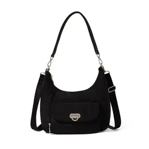 Baggallini Coastal Flip Lock Half Moon Bag