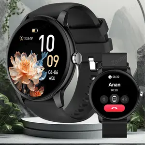 Smart Watch with Bluetooth-compatible Connectivity, Digital Display, Multi-Sport Modes, Call & Message Alerts, Compatible with iOS & Android