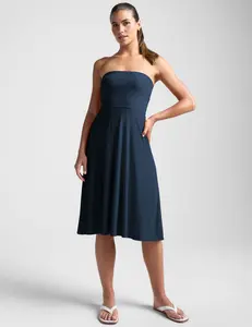 Featherweight Strapless Dress